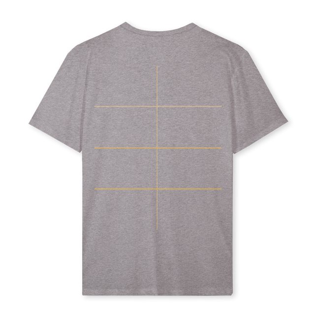 LABELGREYTREG Grey Marl Regular Tee.