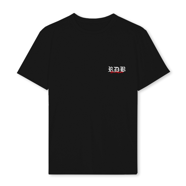 VERRVREVD Black Regular Tee.
