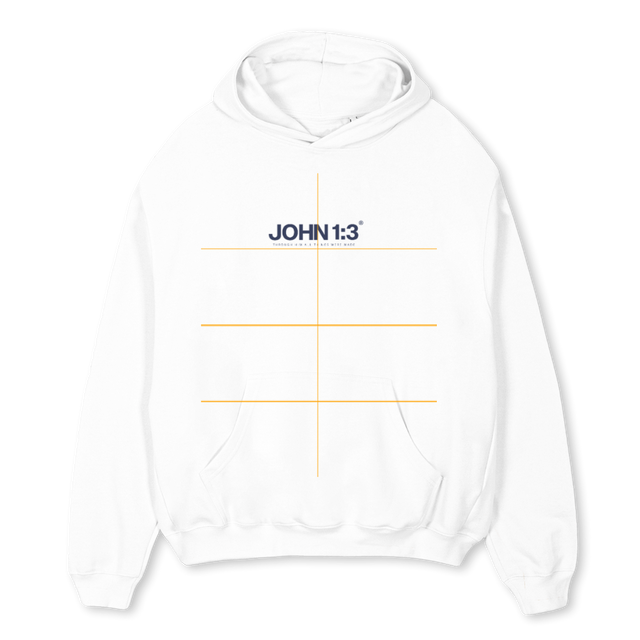 GRACEHOODIESWHITE White Oversized Hoodie.