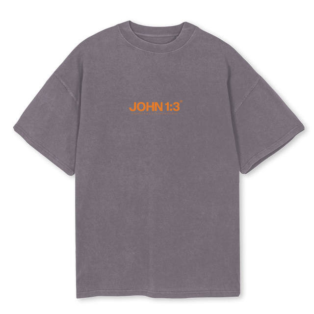 GRACETGREYOK Pigment Grey Oversized Tee.