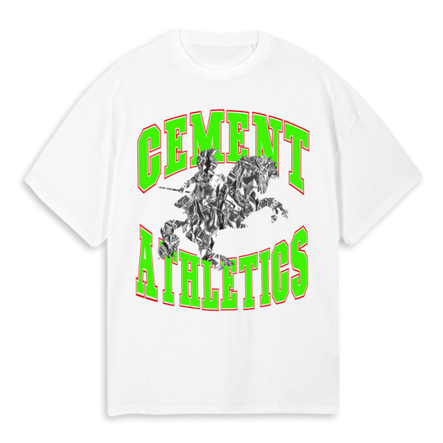 FOIL White Oversized Tee.