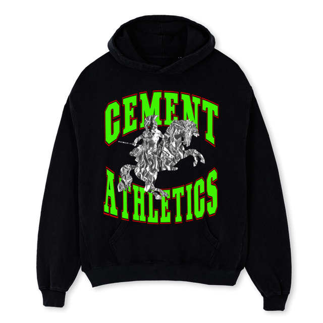 LEAGUE Black Oversized Hoodie.