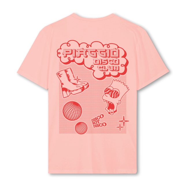 JAPANPIAGGIO Pink Clay Regular Tee.