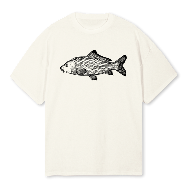 START Cream Oversized Tee.