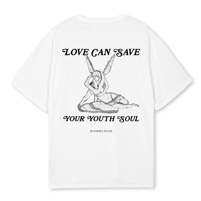 WHITEDESING White Oversized Tee.