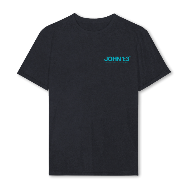 CHOOSELOVETSHIRTBLAC Vintage Black Regular Tee.