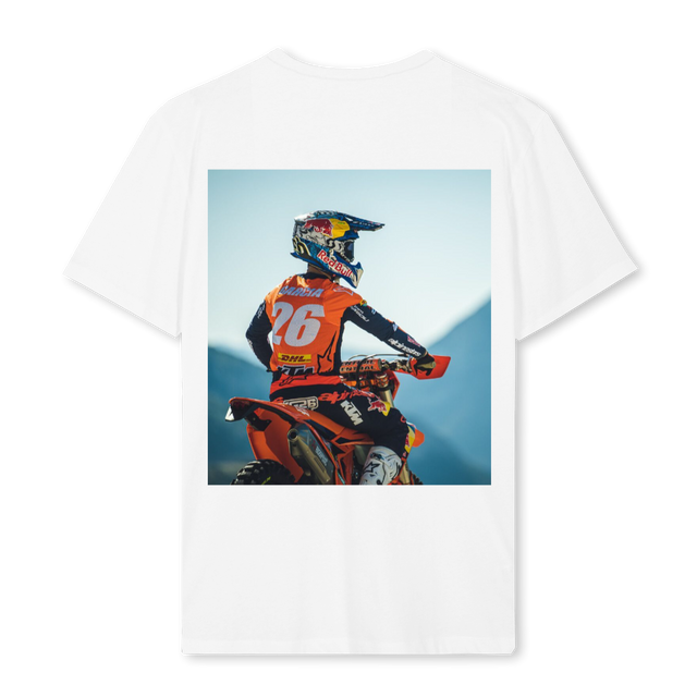 JG_REGT White Regular Tee.