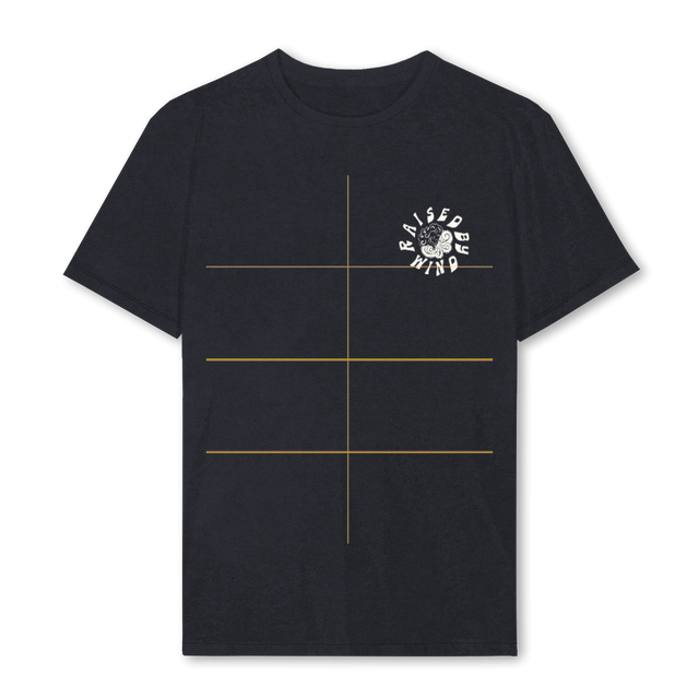 KITEADDICT  Vintage Black Regular Tee.