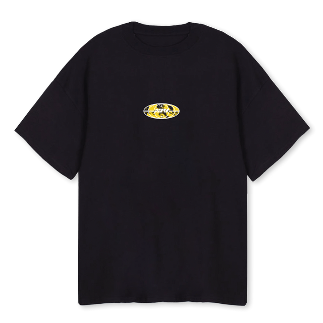 CULTURBLACK Black Oversized Tee.