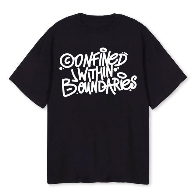 CWBTAGTEE Black Oversized Tee.