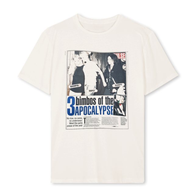 BIMBOSTEE Vintage White Regular Tee.