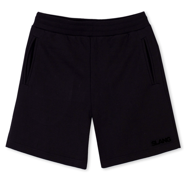 SLANGBOXBLACK Black Sweatshorts.