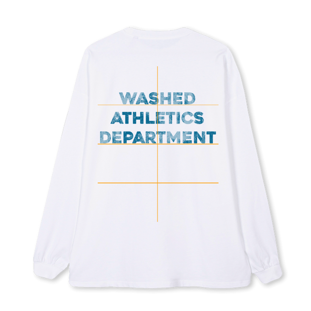 LONGSLVJERSEY White Oversized LS Tee.