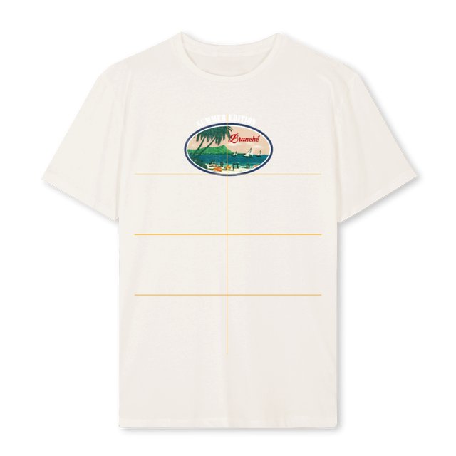 BRE Vintage White Regular Tee.