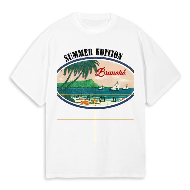 FA White Oversized Tee.