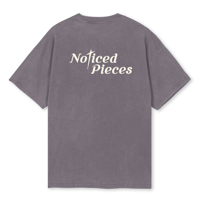 BASICCROSS Pigment Grey Oversized Tee.