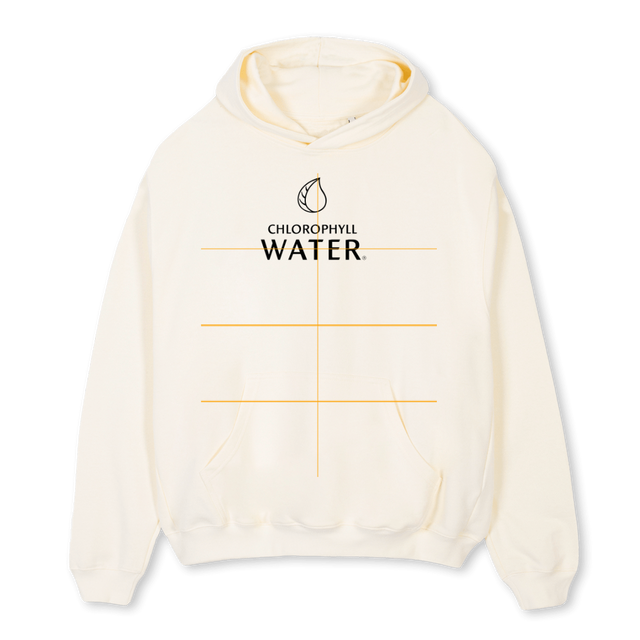 MPL Cream Oversized Hoodie.