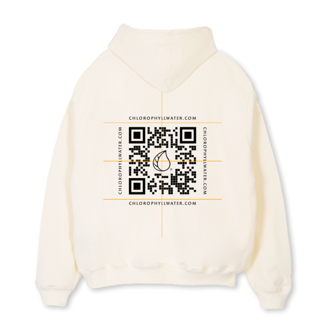 MPL Cream Oversized Hoodie.