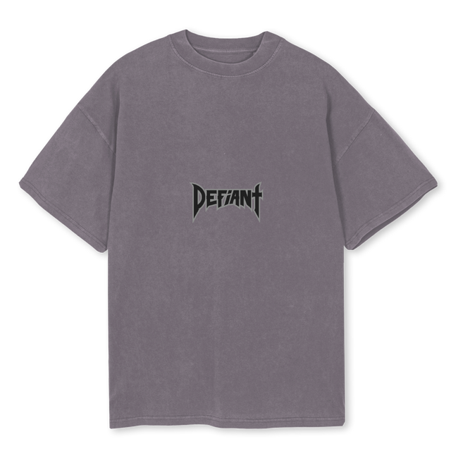 METAL Pigment Grey Oversized Tee.