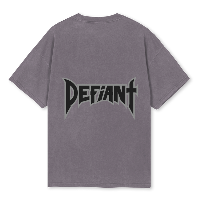 METAL Pigment Grey Oversized Tee.