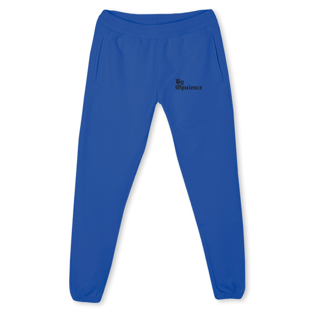 BYOPULENCEPANTBLUE Cobalt Blue Sweatpants.