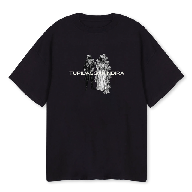 ZZ Black Oversized Tee.
