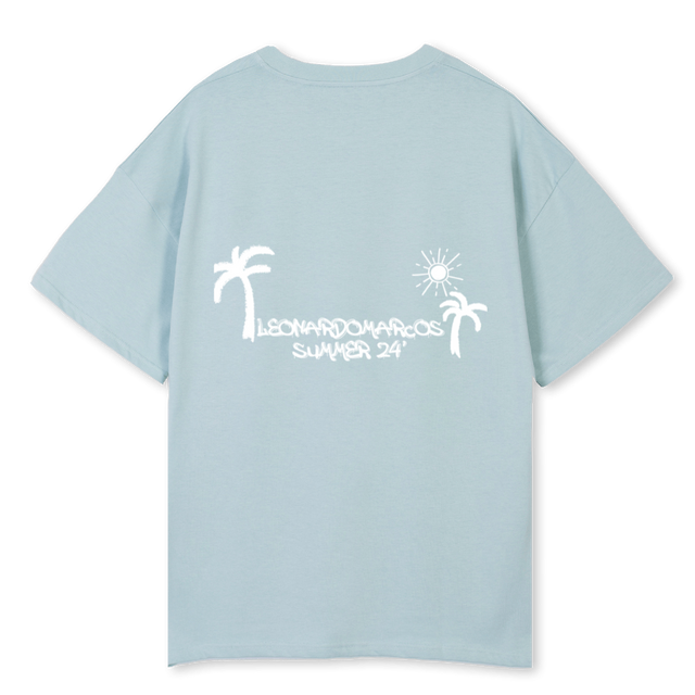 SUMMERLM Cold Blue Oversized Tee.