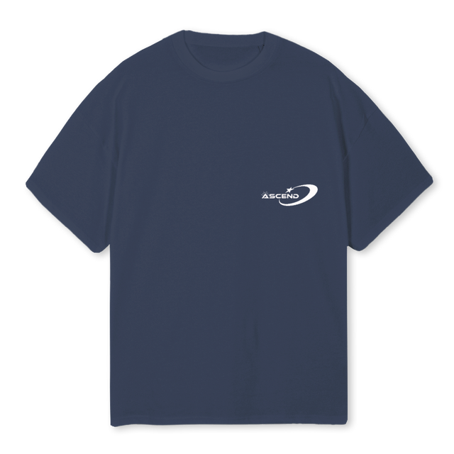 LOGOS Navy Blue Oversized Tee.