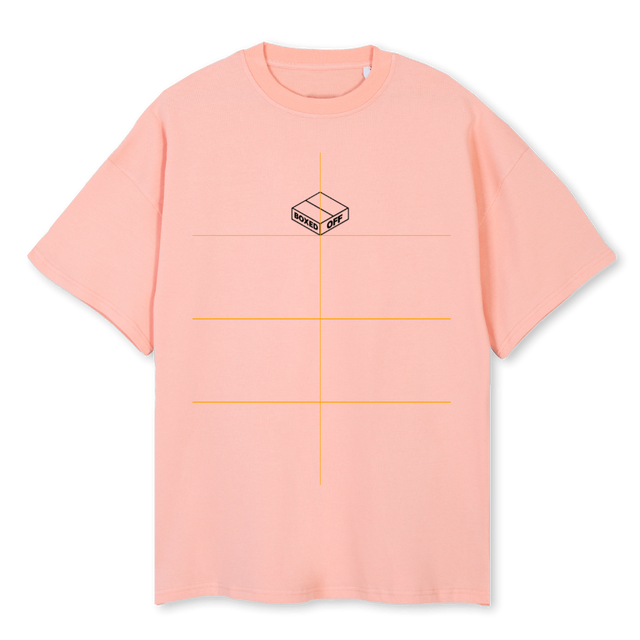 CLAY Pink Clay Oversized Tee.