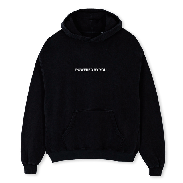COLLECTION_3 Black Oversized Hoodie.