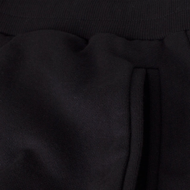 Black Sweatshorts.