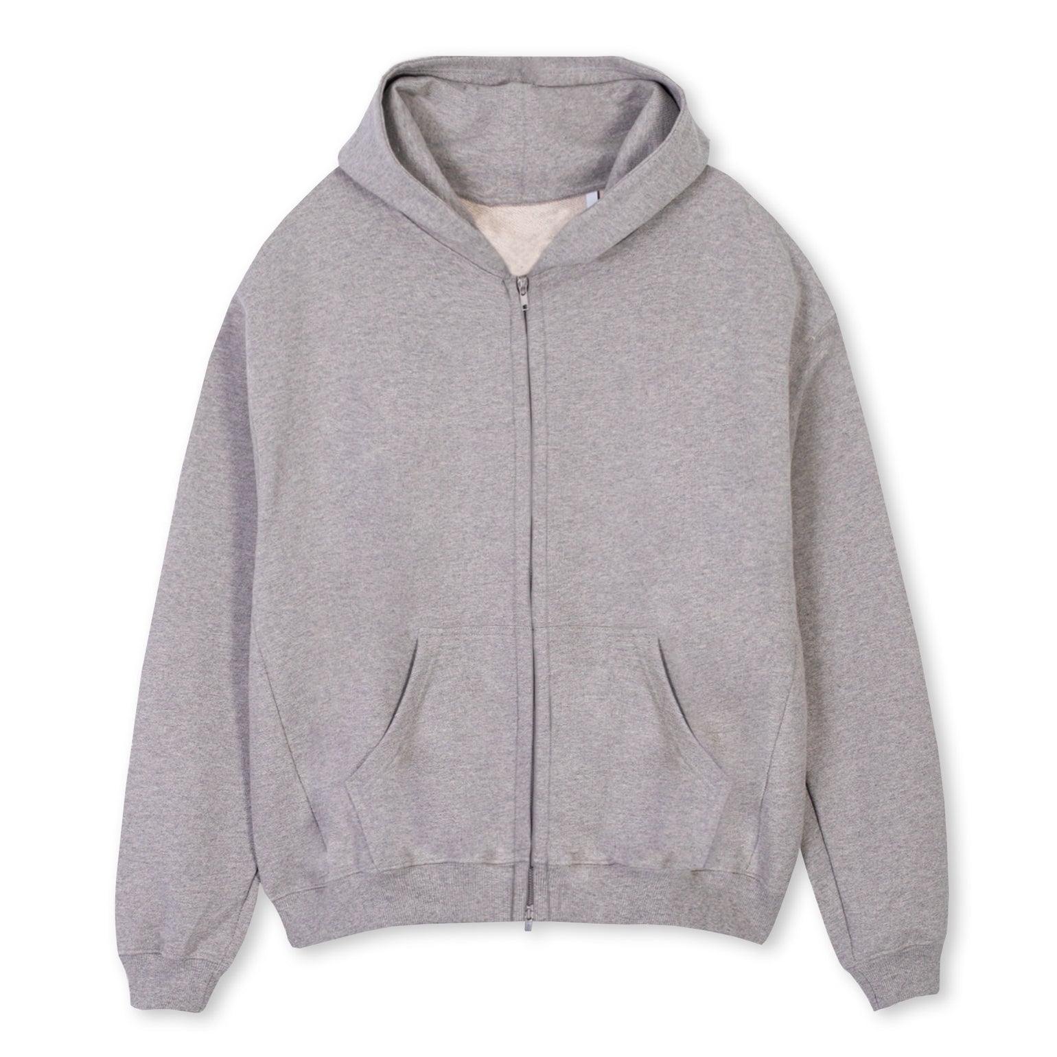 MARL GREY COZY HOODIE ROMPER