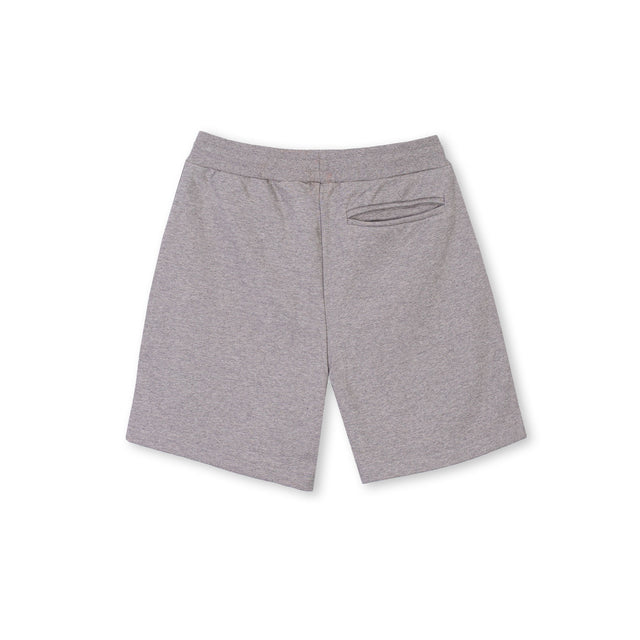 Grey Marl Sweatshorts.