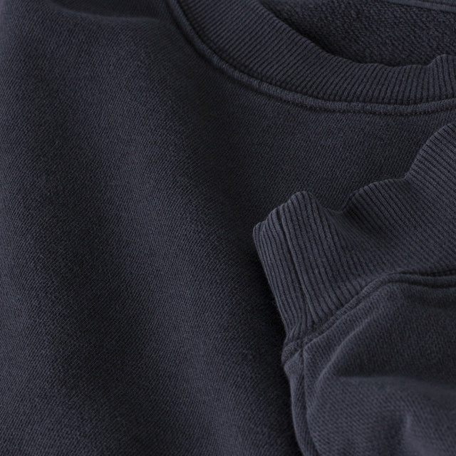 Vintage Black Oversized Crewneck Sweater. – WATC STUDIO