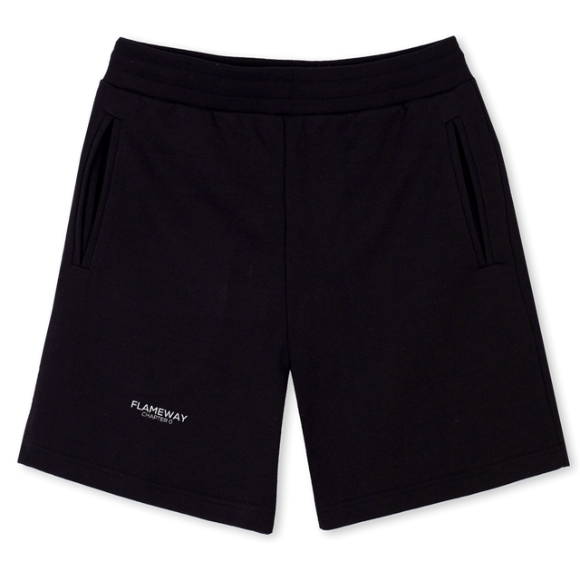 BLACK SIMPLE SHORTS Black Sweatshorts.