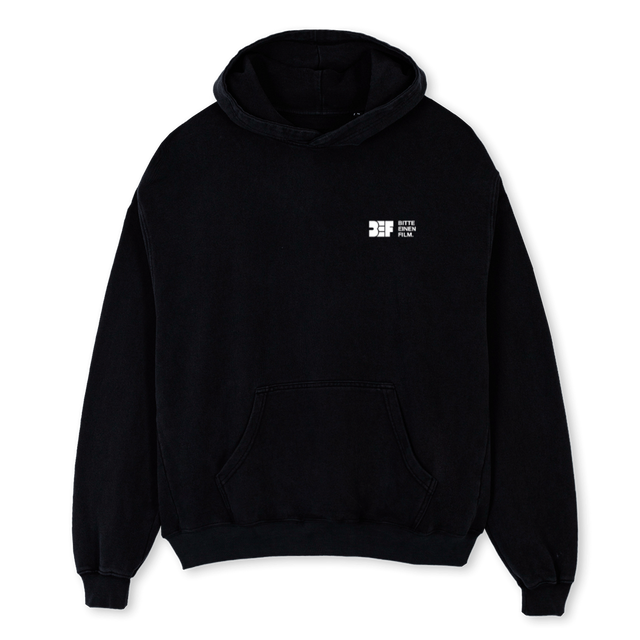 BEF GANG HOODIE Black Oversized Hoodie.