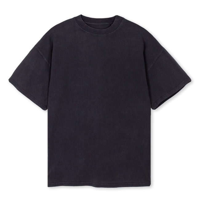 BLURRYVISIONS Vintage Black Oversized Tee.