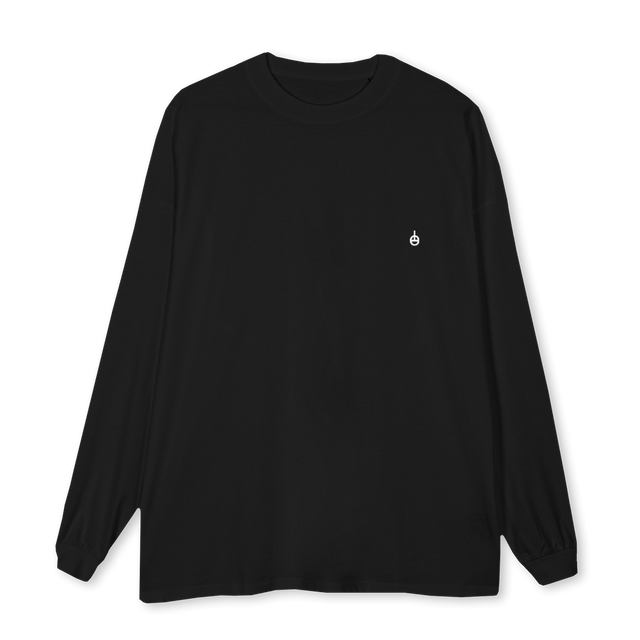 LSBLW Black Oversized LS Tee.