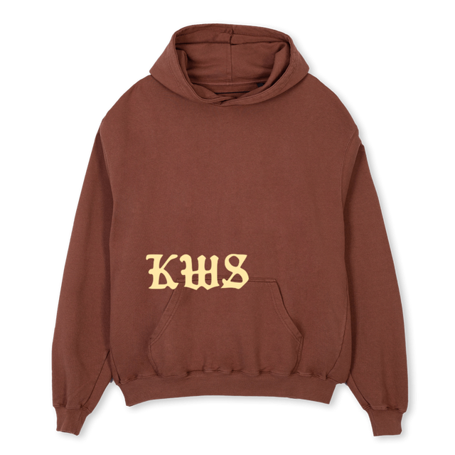 KWS JOGGER TOP Vintage Brown Oversized Hoodie.