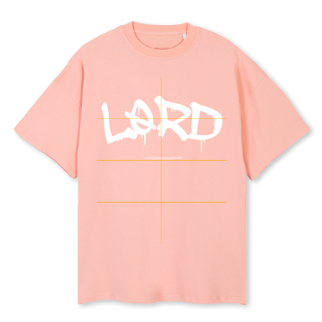 DENOYEZPINK Pink Clay Oversized Tee.