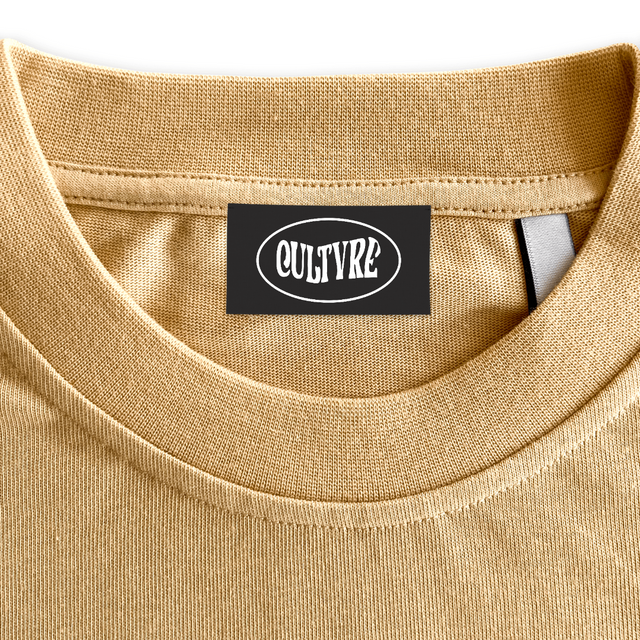 CULTVRE LBL STANDARD Custom Woven Neck Label.