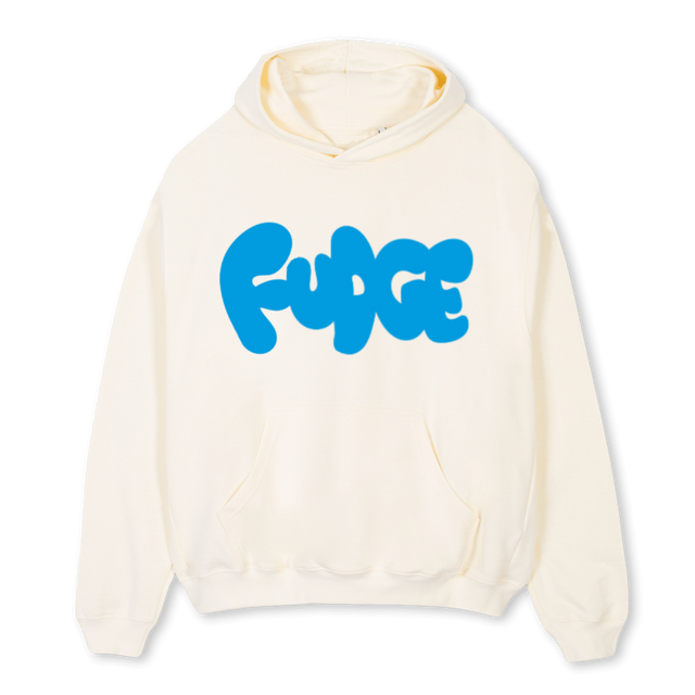 FUDGE SP Cream Oversized Hoodie.