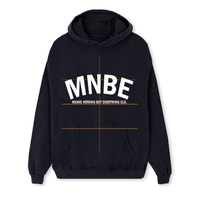 TWENTY THREE Vintage Black Regular Hoodie.