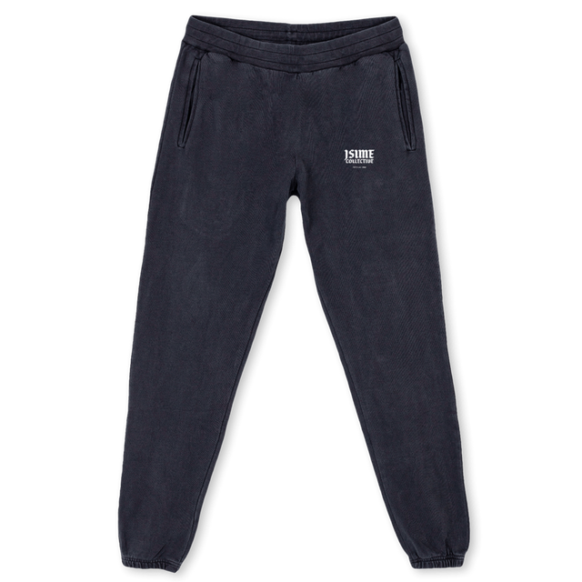 JS JOGGERS Vintage Black Sweatpants.