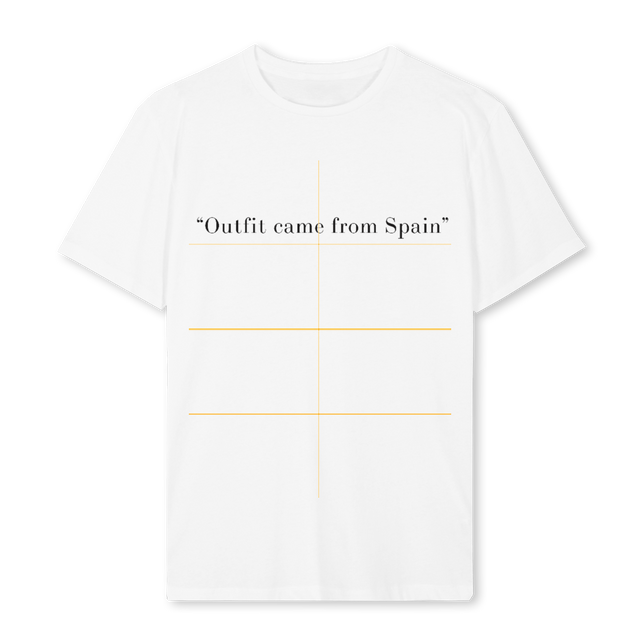 OUTFIT White Regular Tee.