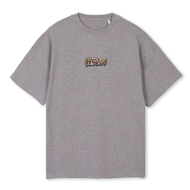 ADVN Grey Marl Oversized Tee.