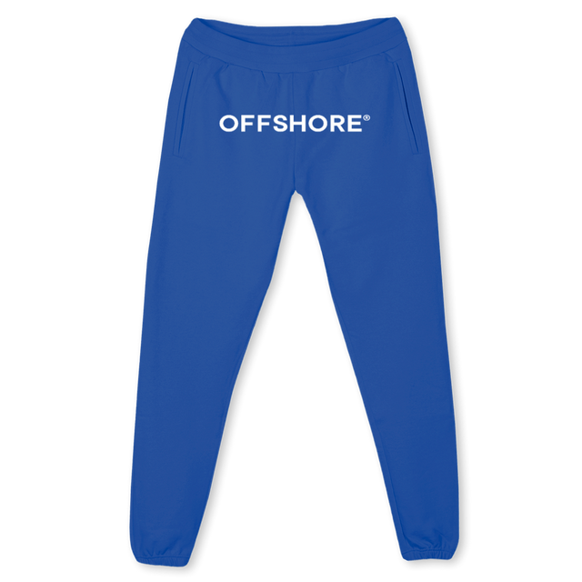 BLUE SWEATS Cobalt Blue Sweatpants.