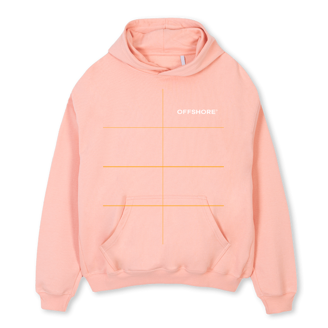 OF PINK Pink Clay Oversized Hoodie.