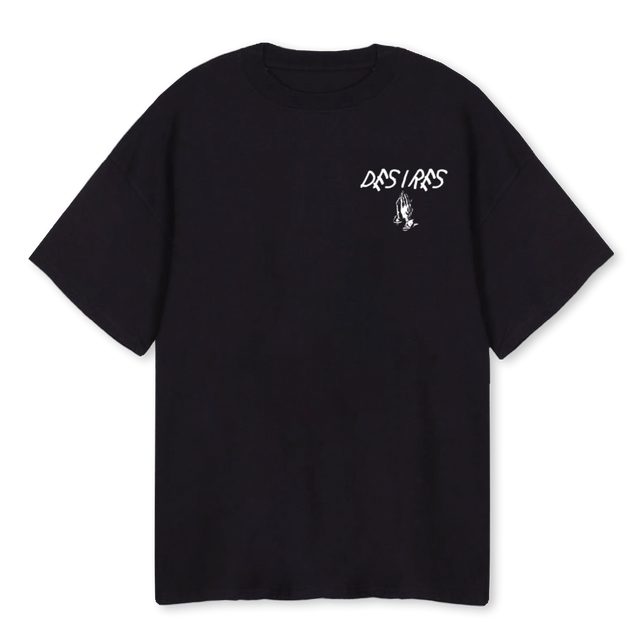 IYRTWMD Black Oversized Tee.