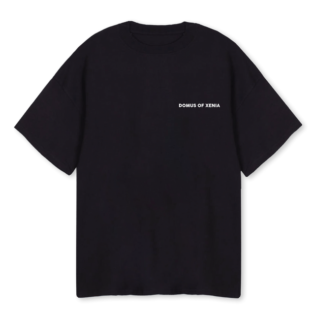 PLANT MORE TREES Black Oversized Tee.